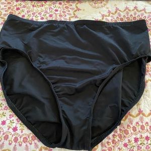 Miraclesuit black bikini bottoms